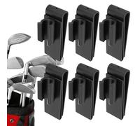 Golf Club Organizer Clips - Putter Holder Set, Clubs Clip, Lightweight Build Firm Hold Neat Arrangement Portable | Suitable for Men Women Golfer Accessories Bag Organization, 4.06 * 1.22 * 1.57inch