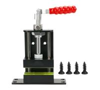 Golf Club Regrip Vise Tool - Grip Clamp Fixture, Quick Shaft Holder | Golf Bench Mounting Station, Club Repair Tool for Hobbyists Technicians, Grip Work, Personal Golfs Workshop