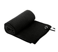 Golf Club Towel - 1x Golf Divot Tool, 30x30cm Waffle Pattern Club Cleaner | Easy To Clean Thick Golfers Ball Cleaner, Soft Quick-Dry Rag | Clubs Cleaning Tool with Clip Accessory For Golfers