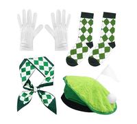 Golf Costume -Fabric | Fun Dress Funny Novelty Golfer Party |Golf Theme Hat - Lightweight Festive Party Supplies Accessories Set For Golfer Women Halloween Outdoor ṔArty Festival Men