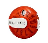 Golf Counter - ABS, 1,18 x 1,18 x 0,79 in Counter Indicator Digital Score Tracking | Quick Reset Portable Clicker Golf Scorekeeper, Golfs Score Counters For Training Practice, Driving Range, Backyard