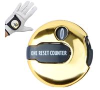Golf Counter Clicker, Touch Reset Score Clicker, Golf Stroke Counting Practice Tool For Putting Green Driving Range Backyard Practice Indoor Outdoor Family Game Training Gift Set Fun Competitive