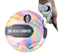 Golf Counter Clicker, Touch Reset Score Clicker, Golf Stroke Counting Practice Tool For Putting Green Driving Range Backyard Practice Indoor Outdoor Family Game Training Gift Set Fun Competitive