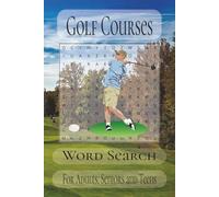 Golf Courses Word Search Book