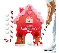 Golf de la casa de pan di,divertido y portátil con bastones azucarados para interiores y exteriores | Juego de mini golf para y diversión familiar, para en casa, reuniones y oficina