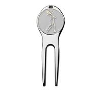 Golf Divot - Magnetic Marker Tool, Zinc Alloy Repair, Rust Resistant Accessory | Lightweight Portable Green Fixer Kit | Anti Rust Lawn Maintenance Device, Portable Greens Gyms Use Professional