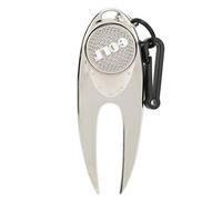 Golf Divot Tool Herramienta de reparación de Divot de Metal liviano con Llavero para facilitar el Transporte Accesorio de reajuste de Golf