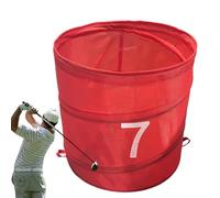 Golf Game Bucket, Foldable Chipping Trainer, 11.81x11.81in Ball Storage Organizer, Versatile Oxford Fabric, Portable Design for Adults, Kids, Beginners, Women, Men, Backyard Practice