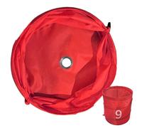 Golf Game, Chipping Practice, Training Bucket, 11.81x11.81 Inches, Foldable Oxford Storage with Balls, Backyard Outdoor Activity for Adults Kids Beginners Women Men, Long Lasting