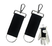 Golf Glove Holder, Rotatable Glove Holder, Golf Gloves Keeper, Hook and Loop Clip, Golf Glove Clip, Golf Glove Carrying Holder, Glove Storage for Golfers, Golf Glove Belt Holder, Golf Accessories Hold