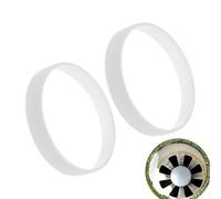 Golf Green Cup Ring - 2-Piece Portable Golfing Trainer | Indoor Golf Cups Ring For Putting Green For Practice Backyard Home Driving Range Court Office Men Women Accessories Gear, White