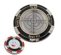 Golf Green Reader,Compact Round Putting Level - Marker, High Precision Allignment Tool Golf, Reading Aid Accessories for Men Women