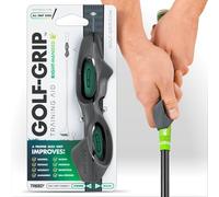 GOLF-GRIP™ Golf Grip Trainer for Left & Right-Handed Golfers - Snap-On Golf Training Aid for Proper Hand Position & Swing Technique - Hit Straighter, Longer Shots & Fix Slices or Hooks