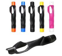 Golf Grip Trainer Left Handed, Golf Training Aid, Grip Kit, Improves Clubface Control,Enhance Strength, Swing Accuracy & Muscle Memory, Help Train Correct Hand Position(black,1pc)