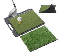Golf Hitting Mat - Non-Slip Artificial Turf Puttings | Golf Turf Mat Training Aid | For Home Outdoor Backyard Driving Range Green Game Men Dad Husband Golfer Beginner