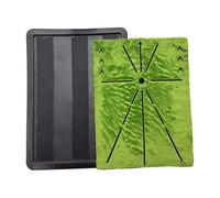 Golf Hitting Mat - Portable Golf Mats Anti Slip Training Aids Striking Pads | Golfs Strike Hitting Pad with Swing Path | Anti-Slip Portable Training Aids For Golfers Backyard Driving Range Train