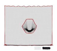 Golf Hitting Nets - 10ft Practice Aid | Polyester Heavy Duty Netting, Large Ball Barrier For Backyard Indoor Outdoor Training and Sports Games Easy Setup with Suspending Buckles and Rope