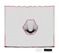 Golf Hitting Nets, Backyard Barrier Net, 56.98x9801 Inches 10x10ft Practice Netting, Portable Golf Training Aid for Garden Lawn Garage Indoor Outdoor Sports, Chipping Driving Swing