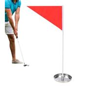 Golf Hole Cup, Putter Practice Equipment, 15.75x7.87 Inches Durable Cup, High-Visibility Flag, Golfers Putting Training Tool for Lawn Yard Home Tournament Activities Use