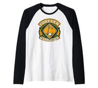 Golf Humor Forever Warming Up Driving Range Camiseta Manga Raglan