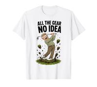 Golf Ideas - All The Gear No Idea Camiseta gráfica económica