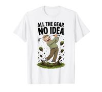 Golf Ideas - All The Gear No Idea Camiseta gráfica económica
