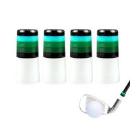 Golf Iron Ferrules - 4PCS Easy Install Shaft Ferrule Set For Golf Clubs | For Golfers, Hobbyists, Tournament Prep & Club Maintenance