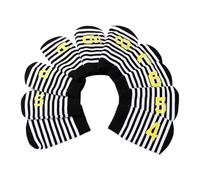 Golf Iron Head Covers, 10pcs Club Protector Set, Knitted Sock Style Golfer Cover, Interactive Number Tags, Stretchable Headcovers for Irons Clubs, Prevents Dings & Scratches 5,12 x 2,95 x 6,3 pulgadas