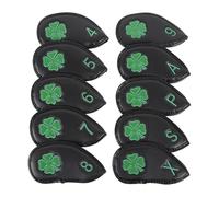 Golf Iron Headcovers - Protector de cabeza de golf, Numbered Covers Set | Impermeables Head Covers, PU Synthetic Leather Covers, 10X for Clubs Men for Men, Dad