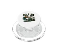 Golf Life It's Par For The Course Golf Design PopSockets PopGrip para MagSafe