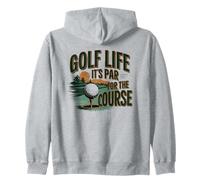 Golf Life It's Par For The Course Golf Design Sudadera con Capucha