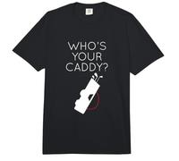 Golf Lover Apparel for Men Who's Your Caddy Golfing Comfort Colors Adult Heavyweight T-Shirt