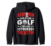 Golf Menos golpes Mejor conciencia sobre el accidente cerebrovascular Sobreviviente del golpe Sudadera con Capucha