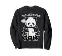 Golf Panda, Todo lo Que Quiero Hacer es un Lindo Jugador de Osos Sudadera