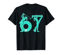 Golf para niñas 6 7 67 6-7 Six Seven Kids Golfing Girl Golfer Camiseta