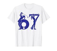Golf para niñas 6 7 67 6-7 Six Seven Kids Golfing Girl Golfer Camiseta