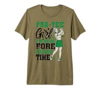 Golf Player Par tee Girl Fore Good Funny Golfer Golfing Meme Camiseta Premium