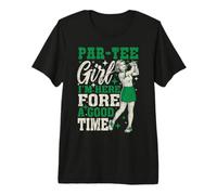 Golf Player Par tee Girl Fore Good Funny Golfer Golfing Meme Camiseta Premium