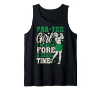 Golf Player Par tee Girl Fore Good Funny Golfer Golfing Meme Camiseta sin Mangas