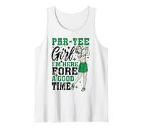 Golf Player Par tee Girl Fore Good Funny Golfer Golfing Meme Camiseta sin Mangas
