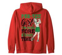 Golf Player Par tee Girl Fore Good Funny Golfer Golfing Meme Sudadera con Capucha