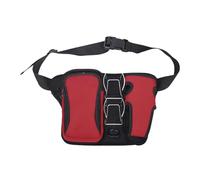 Golf Pouch, Lightweight Waist Bag with Divided Storage for Gear and Gadgets, Portable Organizer for Water Bottle and Accessories, Ideal for Travel Outdoor Sports Men Women Use