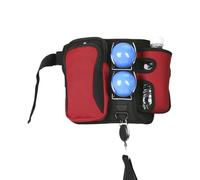Golf Pouch, Waist Bag, 8.27x7.87x1.97 Inches Compact Size Lightweight Divided Organizer, Portable Gear Storage for Travel, Outdoor, Sports, Water and Bottle Accessory