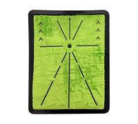 Golf Practice Mat Anti Slip Training Pad, portátil Golf Swing Hitting Mat with Swing Path Feedback for Indoor Outdoor Backyard Driving Range, Training Aid for Beginners Skill Improvement Practice Tool