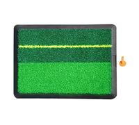 Golf Practice Mat - Putting Green Mat | No Slip Rubber Swing Practice Base | Golf Mats Practices Indoor | 12x16 Inches Golfs Swing Trainer Putting Mats | Portable Ball Sport Equipment