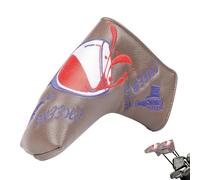 Golf Push Rod Case - 6,69 pulgadas Push Rod Cover | Magnetic Closure Case - Impermeable PU Leather Golf Puśh Pole Protector with Cleaning Magnet Lightweight 100g Design for Secure Storage and