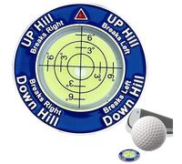 Golf Putt Green Reader - Lector de burbujas horizontales Verde, Ayuda de entrenamiento precisa | Herramienta de lectura de golf portátil para putts precisos, ayuda de alineación de putter actual