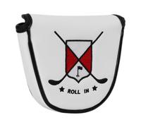 Golf Putter Cover - PU Leather Magnetic Club Head Protector | Scratch