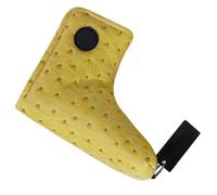 Golf Putter Head Cover - Magnetic PU Leather Putter Headcovers | Golf Accessories with Secure Magnetic Closure, Mallet ?Utter Cover, Fits Most Clubs for Indoor Outdoor ?olf Practice