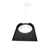 Golf Putting Cup, Putter Practice Ball Drop, Golf Skills Training Aid, Built in Flag for Indoor and Outdoor Greens, Backyard Course Yard Game, Portable, 6.81x5.24 pulgadas